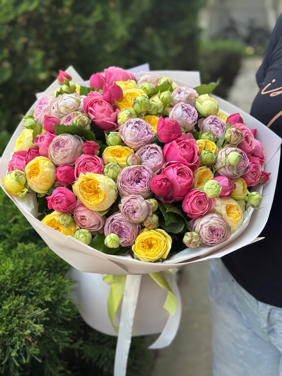 51 peony roses (Lavender, Light, Peonies)