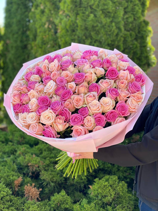 101 троянда сорт Кімберлі та Аква