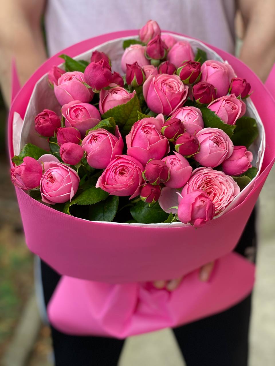 19 branchy peony roses, Lavender Light variety