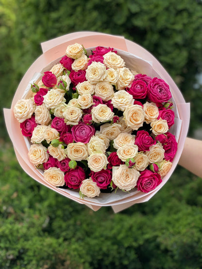 39 Peony Roses (Varieties Majestic and Tanja)
