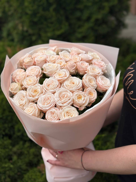 39 Spray Peony Roses Variety Bombastic Single-Bud
