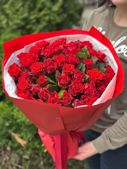 51 roses of the El Toro variety