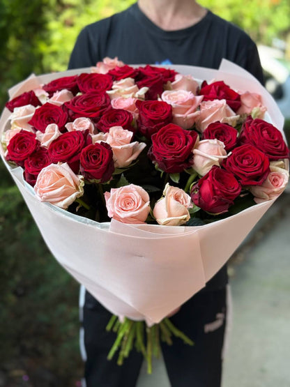 39 Roses Varieties Grand Prix and Kimberly