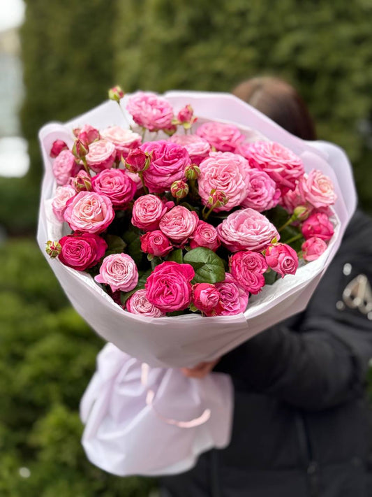 19 branchy peony roses, Lady Bombastic variety
