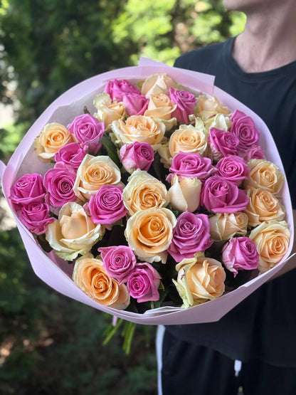 39 Roses Varieties Aqua and Peach