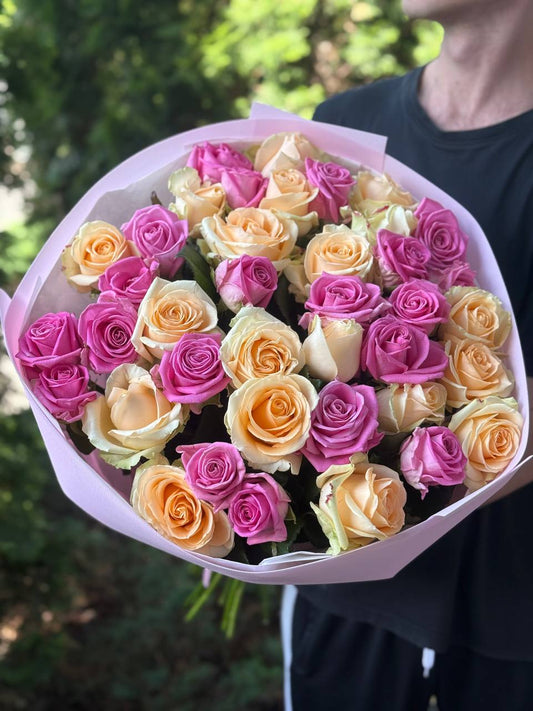 39 Roses Varieties Aqua and Peach