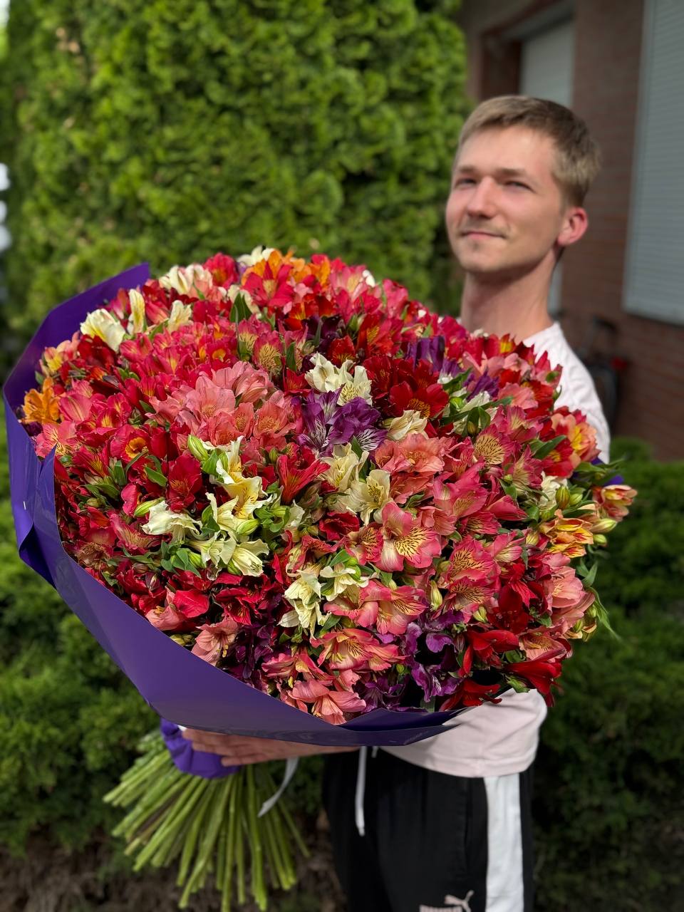 Bouquet of 101 Alstroemerias