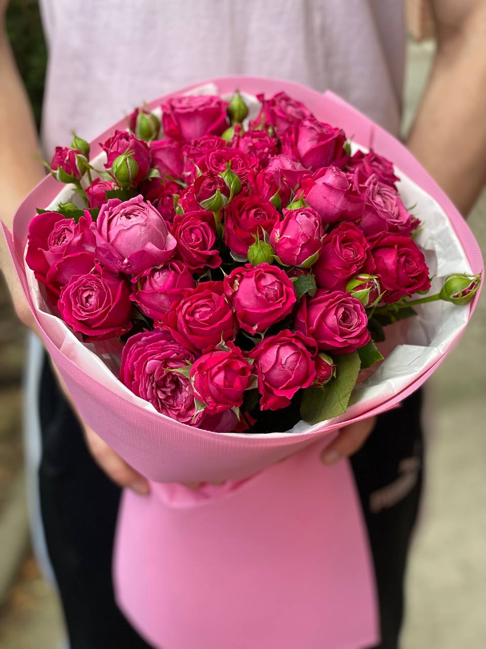 19 branchy peony roses, Majestic variety