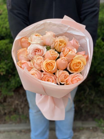 19 Roses Variety Ember Sun Powdery Peony Roses