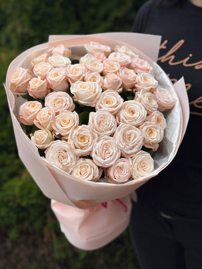 39 Spray Peony Roses Variety Bombastic Single-Bud
