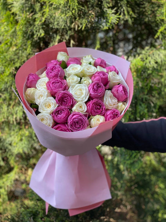 39 Roses Varieties Miss Bombastic and Lavender Lace